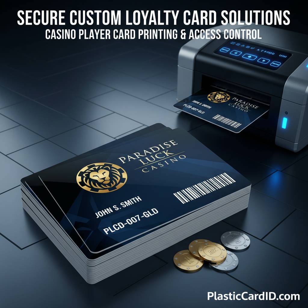 Casino Player Card Printing & Access Control